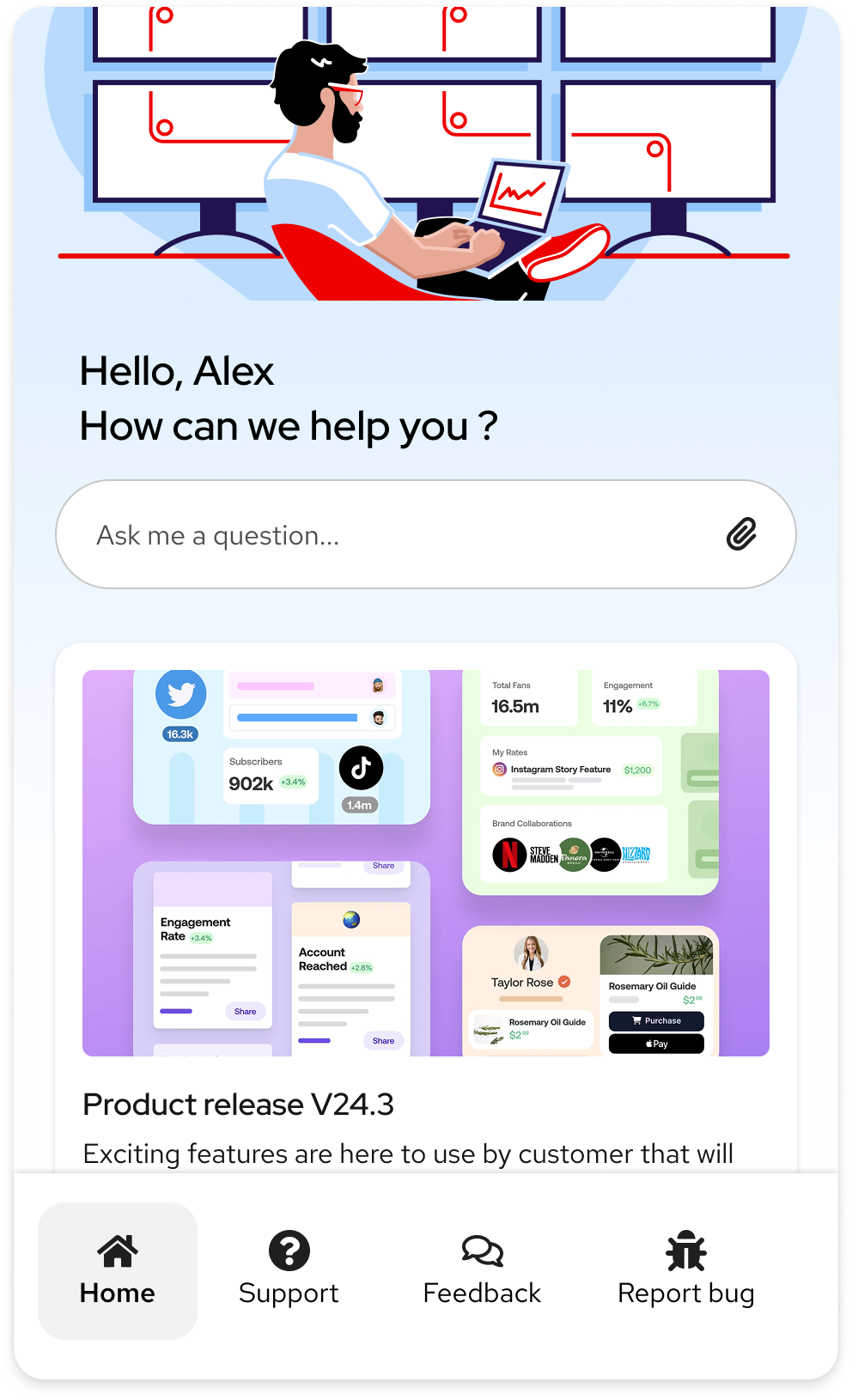 chat ui option 1